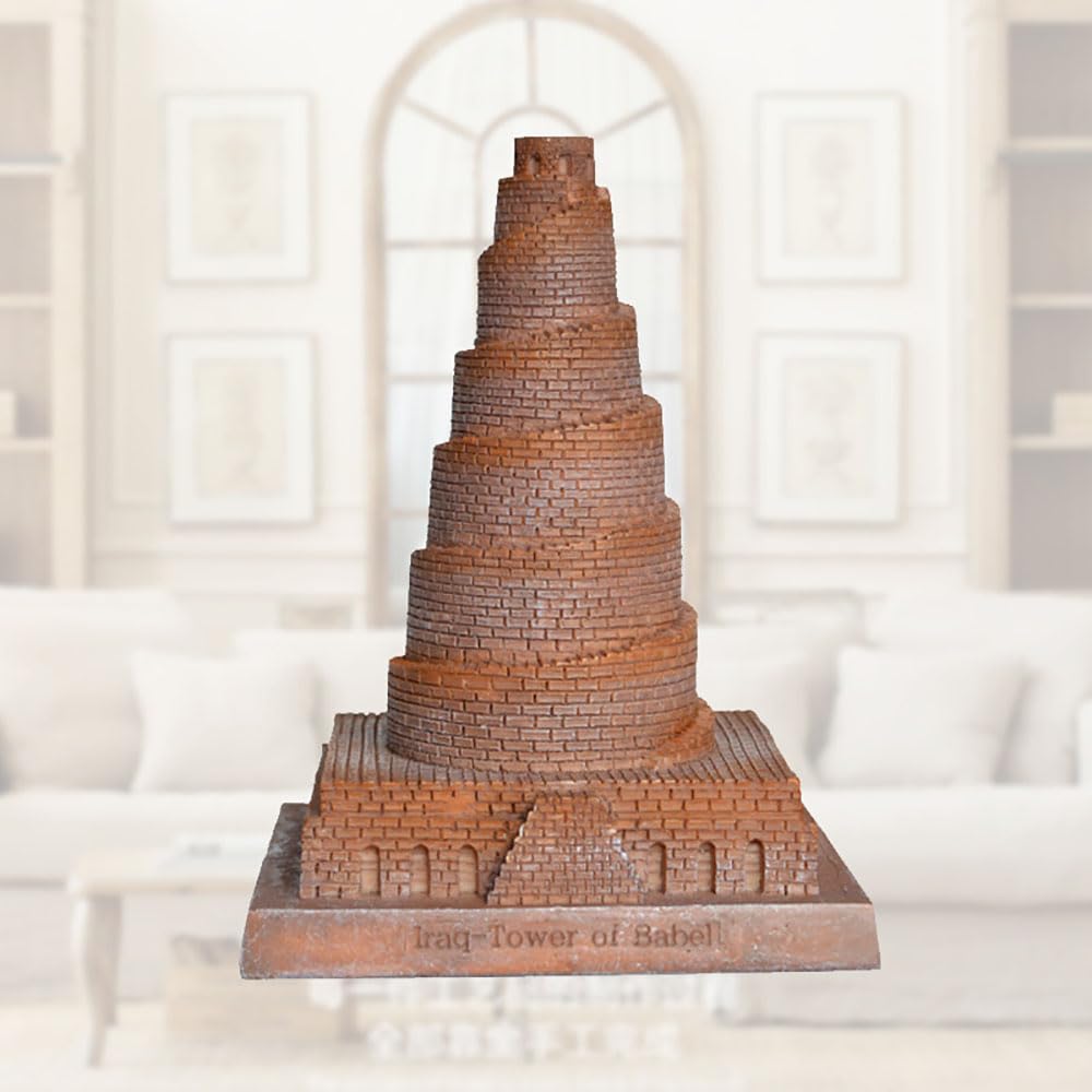 Amazon.co.jp: Lllunimon タワーオブバベルモデル彫像イラクバベル